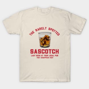 Sascotch Drinking Humor T-Shirt